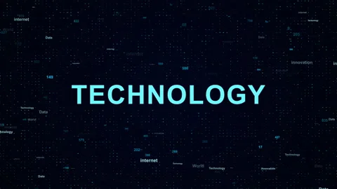 Data Analysis Technology Digital Abstract Background Concept Stock Footage 340191096
