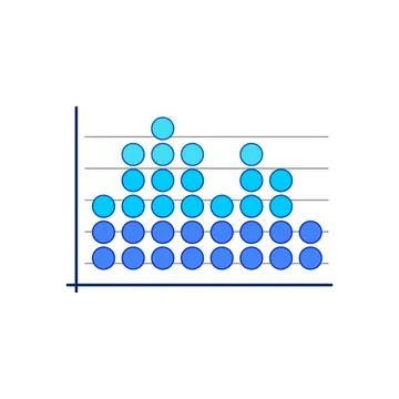 Data analysis visualization illustrating statistics and information Stock Illustration