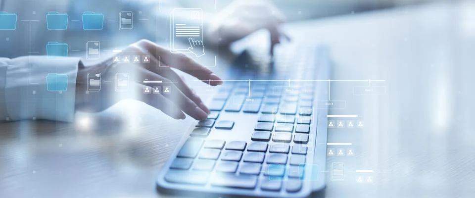 Data Analytics and Business Performance Metrics Visualization. 스톡 사진