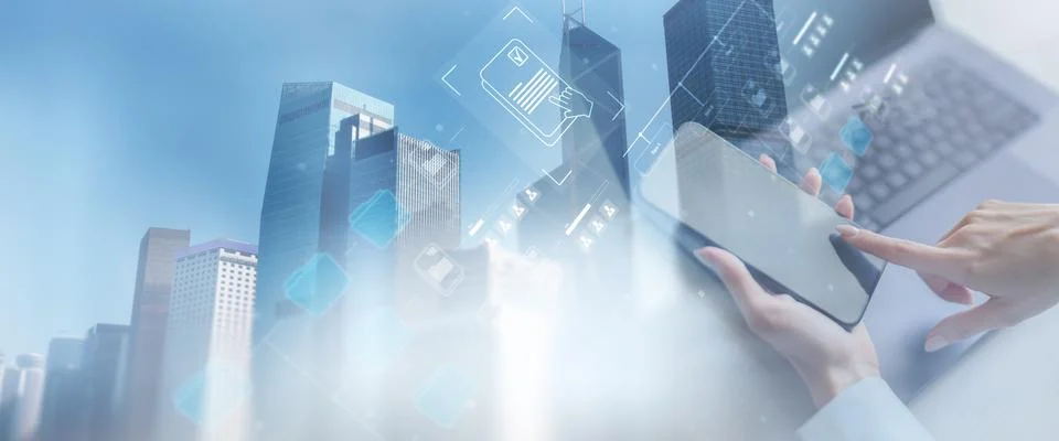 Data Analytics and Business Performance Metrics Visualization Stock Photos