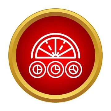 Data analytics and statistics infographic icon design Ilustración de archivo