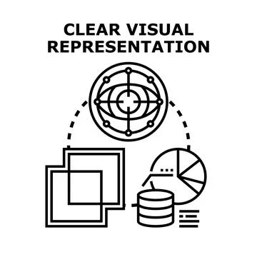 Data analytics and visualization concept illustration analyzing information Stock Illustration