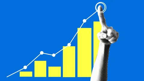 Data analytics concept. Halftone hand draws sales graph. Animated collage Stock Footage 332046416