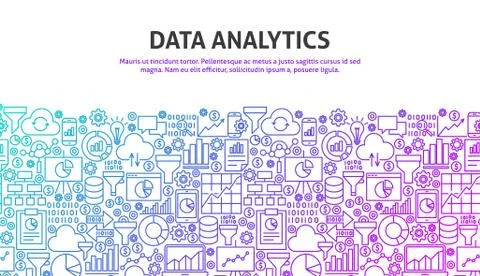 Data Analytics Concept Stock Illustration