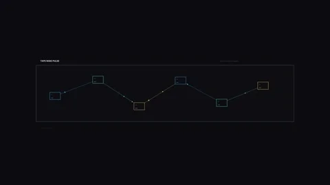 Data Analytics Dashboard HUD Seamless Loop Stock Footage 342084957