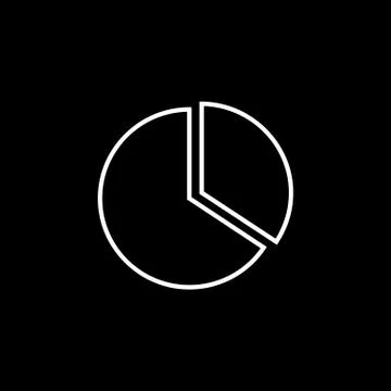 Data analytics line icon Stock Illustration