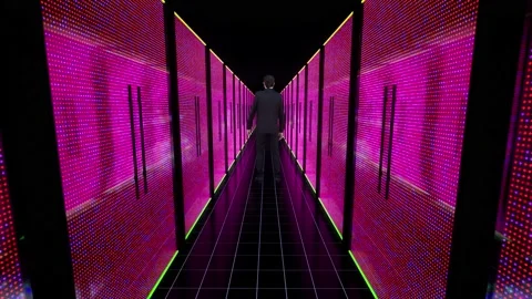 Data analytics Modern technology concept High tech digital technology concept 스톡 동영상 142347944