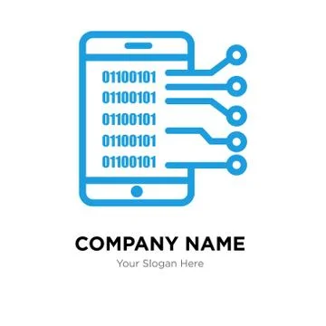 Data analytics upgoing bars chart company logo design template 스톡 일러스트