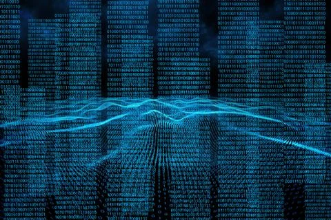 Data and icons graphics Stock Illustration