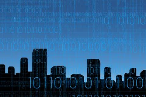 Data and icons graphics Stock Illustration