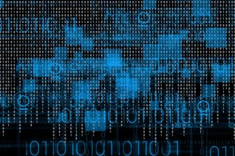 Data and icons graphics Stock Illustration