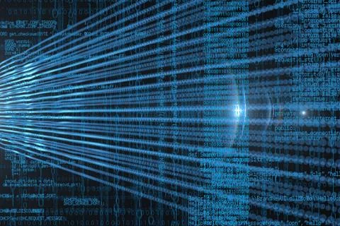 Data and icons graphics 库存插图