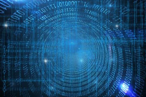 Data and icons graphics 库存插图