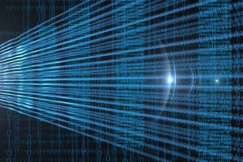 Data and icons graphics Stock-Illustration