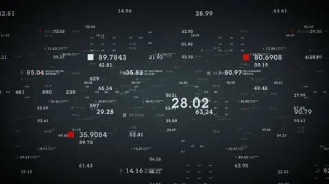 Data And Information Silver Stock Footage 66005897