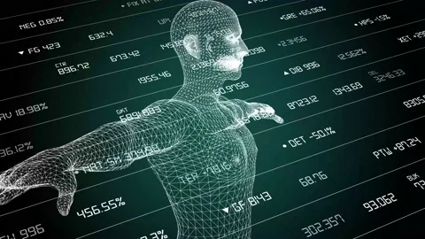 Data and report statistics, animation with graph diagrams. Stock Footage 168707146