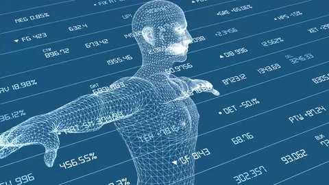 Data and report statistics, animation wi... | Stock Video | Pond5