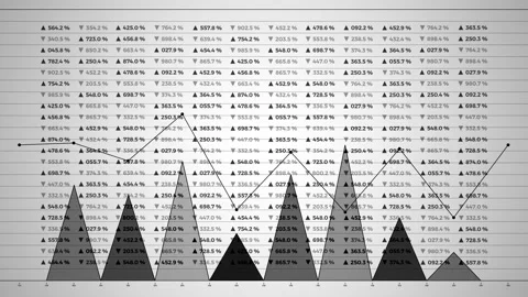 Data and report statistics, animation wi... | Stock Video | Pond5