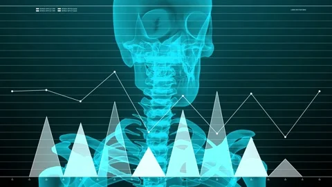 Data and report statistics, animation with graph diagrams. Stock Footage 168708929