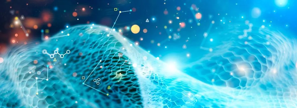 Data and technology in network and internet connections in cloud computing 库存照片