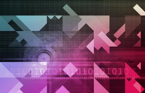 Data Architecture Illustrazione stock