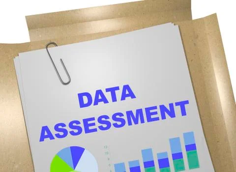Data Assessment concept Stock Illustration