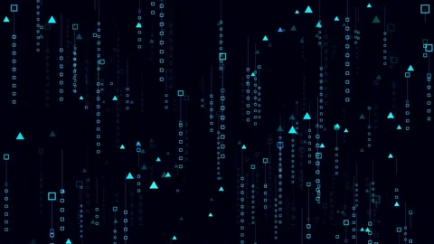 Data Background Stock Footage 138229058