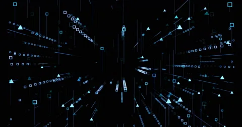 Data Background Stock Footage 138229577