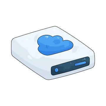 Data backup Stock Illustration