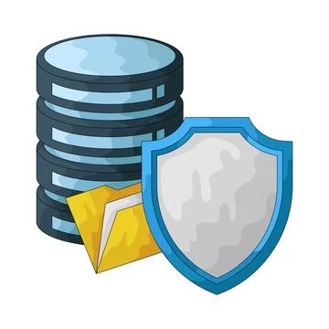 Data Backup illustration 스톡 일러스트