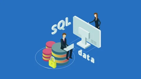 Data Base Concept Vídeo Stock 105877002