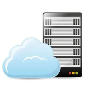 Data base design Illustrazione stock