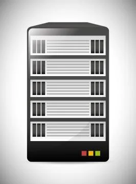 Data base design Illustrazione stock