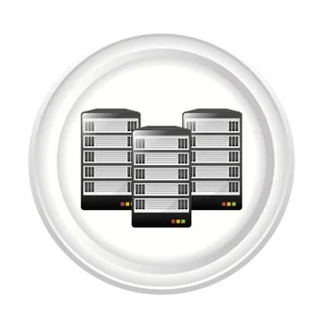 Data base design Illustrazione stock