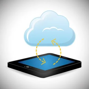 Data base design Illustrazione stock