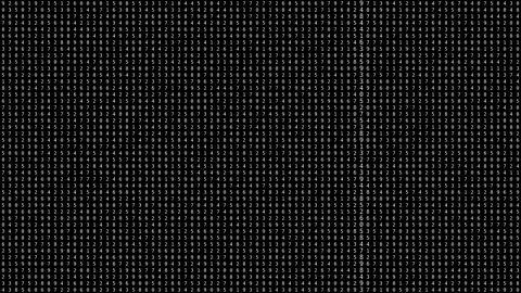 Data being scanned, decoded and rewritten in real time 库存影片 347017458