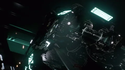 Data is being transferred to the base to complete the task 03 Stock Footage 199194627