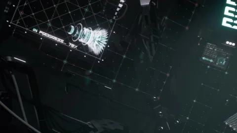 Data is being transferred to the base to complete the task 08 Stock Footage 199212730