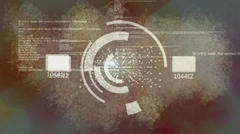 DATA BG FLY THROUGH Stock Footage 703944