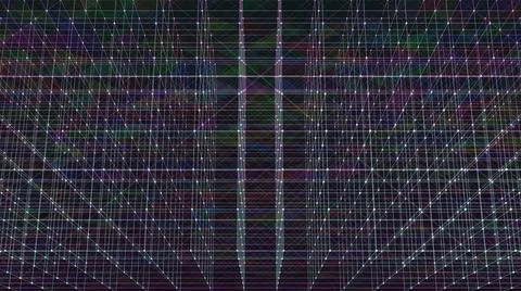 Data binary code network business technology concept. Communication network Stock Illustration