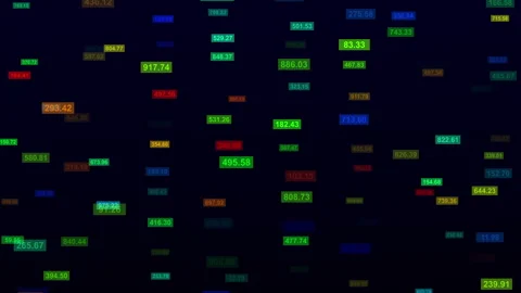 Data Binary Code Network Video Animated Background Stock-Footage 343339941