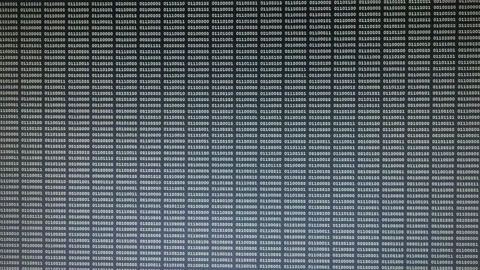 Data bites (zero one digits) flowing on screen, virus detection Stock Footage 142898484
