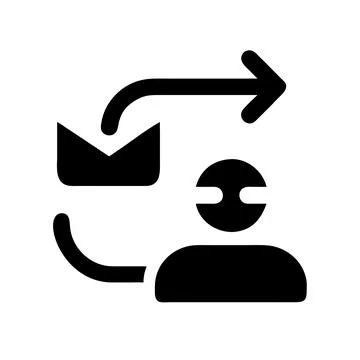 Data Breach Icon with Hacker and Envelope Security Risk Vector Illustrazione stock