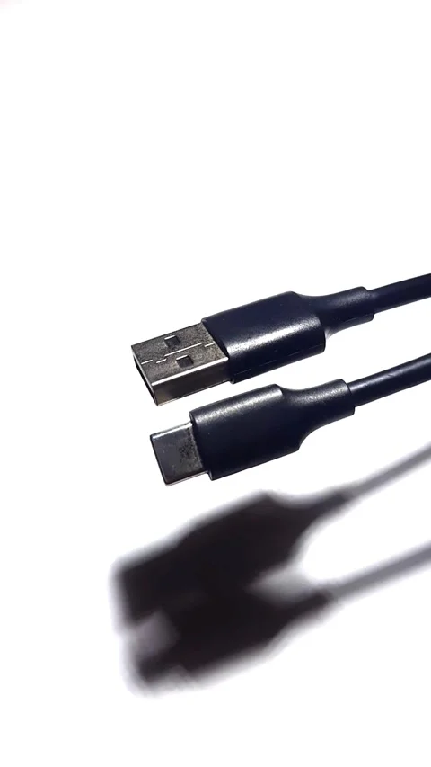 Data Cable Stock Footage 297739750