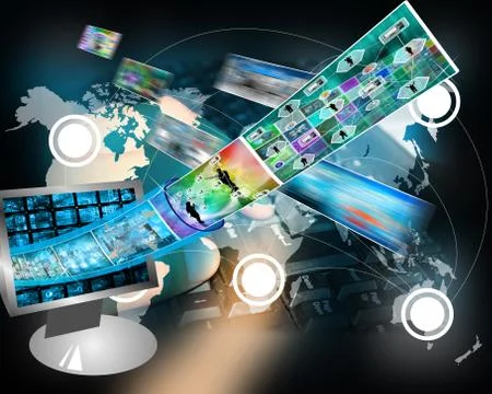 Data cable Stock Illustration