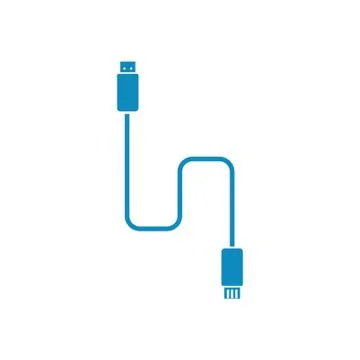 Data Cable Stock Illustration