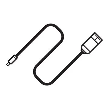 Data Cable Stockillustratie
