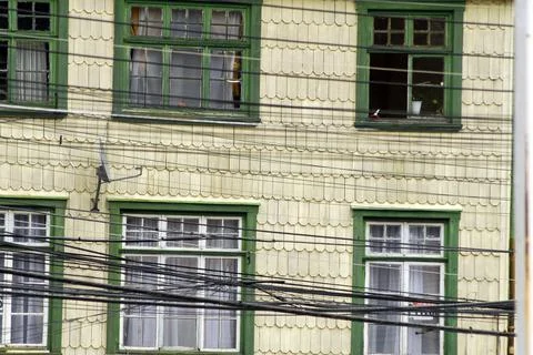 Data cables for online communication Fotos Stock