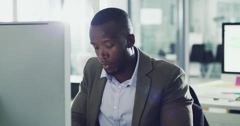 Data capture is no challenge to him 스톡 사진