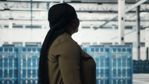 Data center admin conducts security audits to protect against cyber threats Stock Footage 317124261